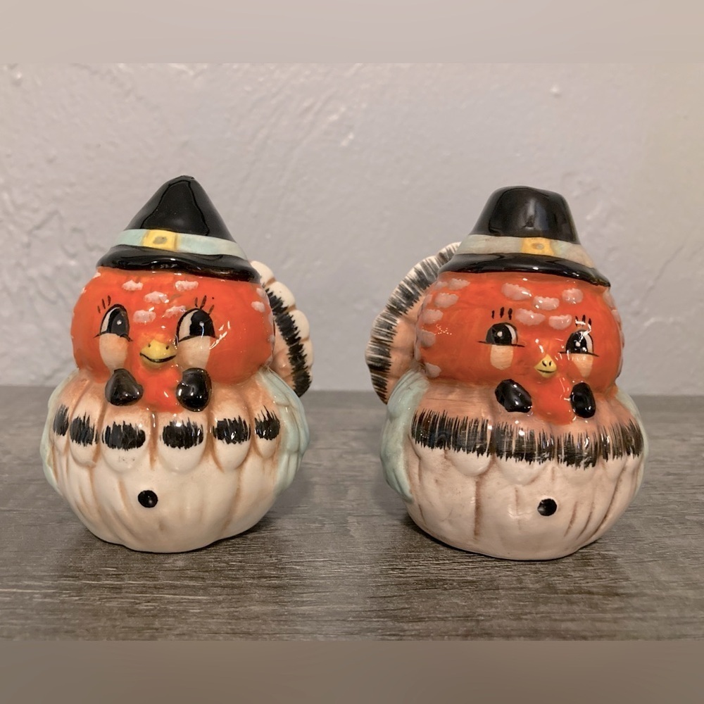 Johanna Parker Thanksgiving Turkey Salt & Pepper Shakers
